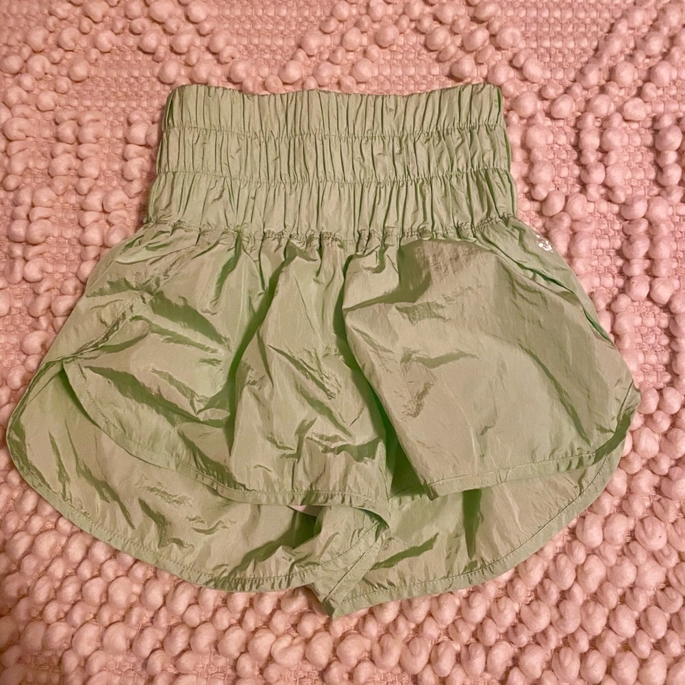 Free People Way Home Shorts, Palm green, XS